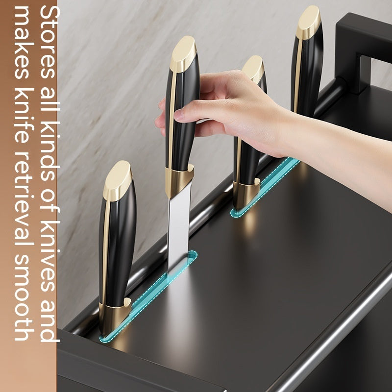Kitchen Table Clamp for Chopsticks Salt and Seasoning Storage