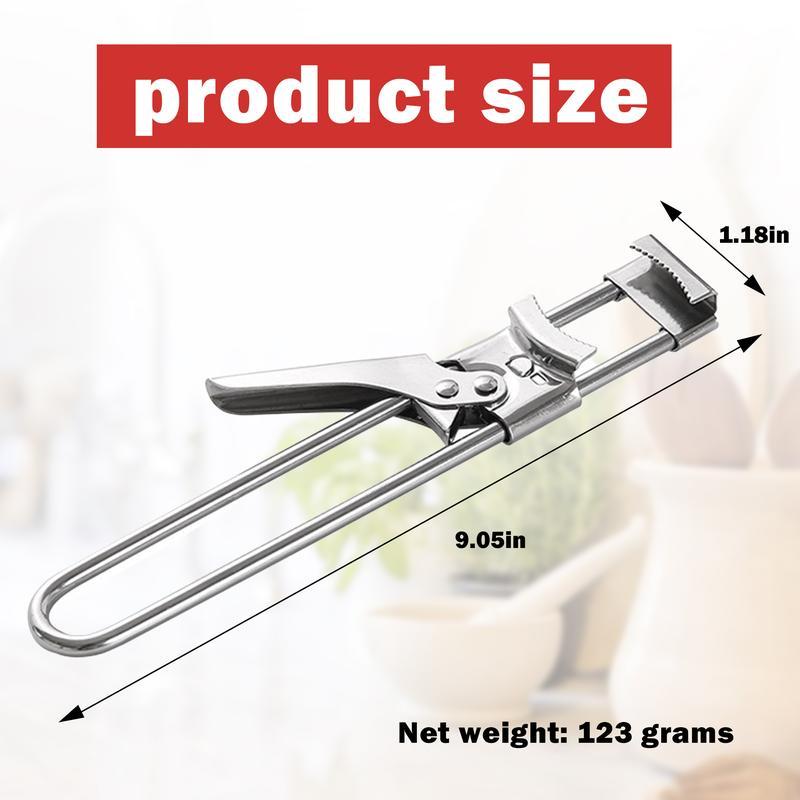 Multifunctional Adjustable Jar And Bottle Opener Tool For Seniors