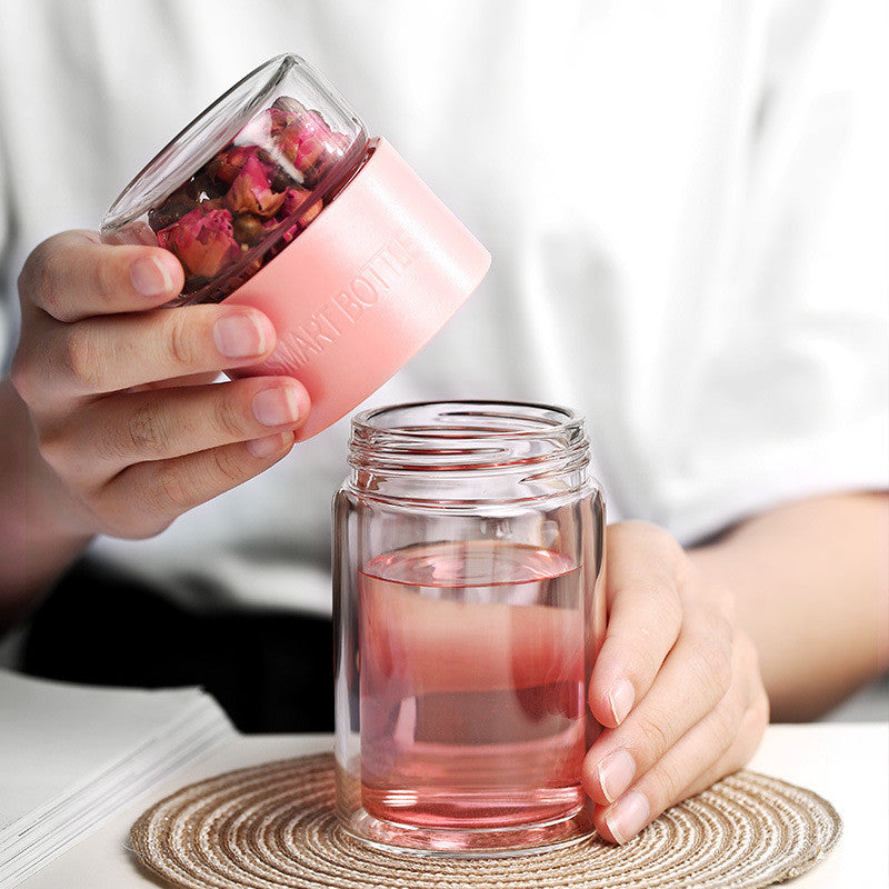Portable Tea Water Bottle Travel Drinkware