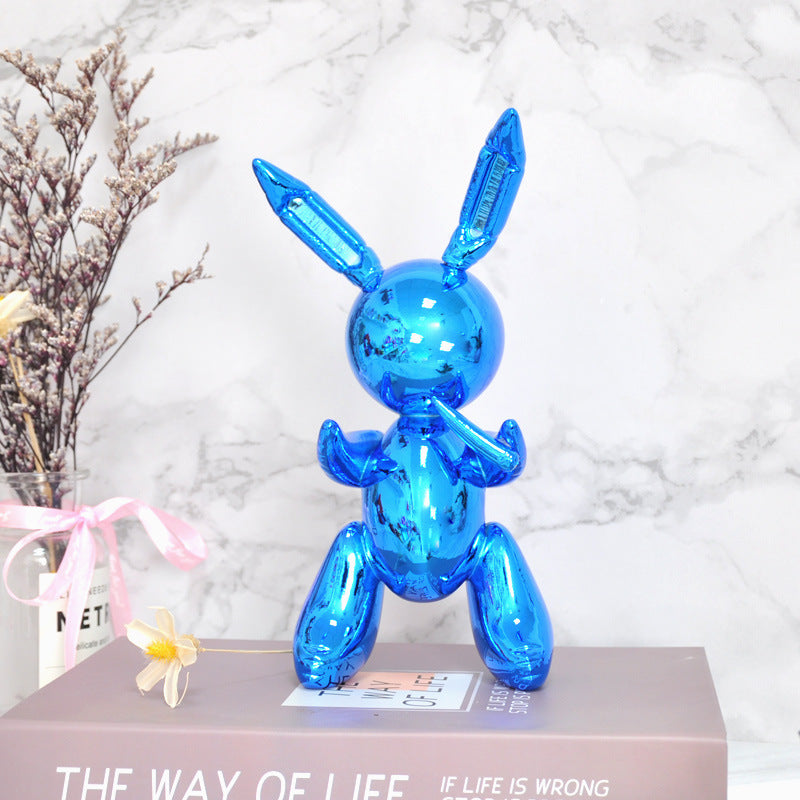 Balloon Rabbit Home Decor Figurine