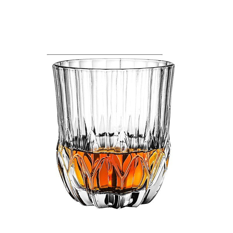 Octagonal Crystal Glass Set