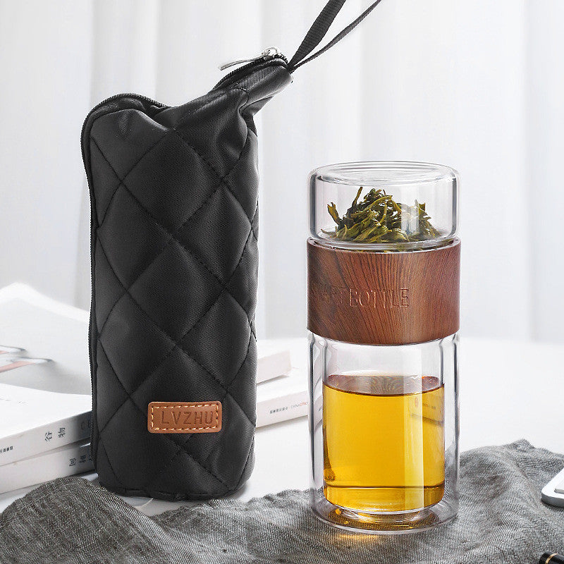 Portable Tea Water Bottle Travel Drinkware