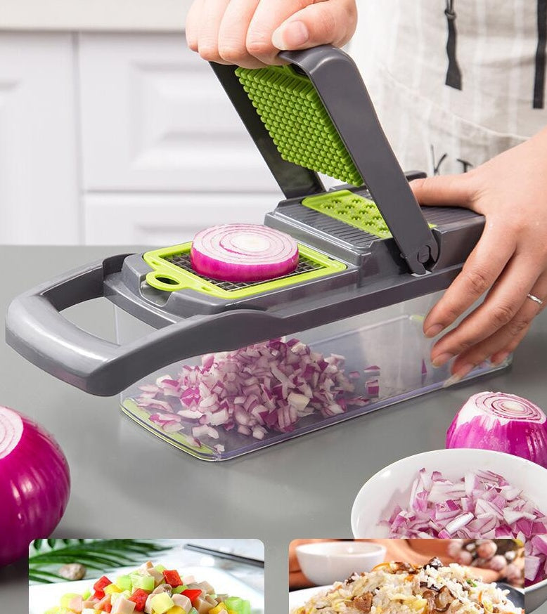 Multifunctional Vegetable Cutter for Home Slicing and Dicing