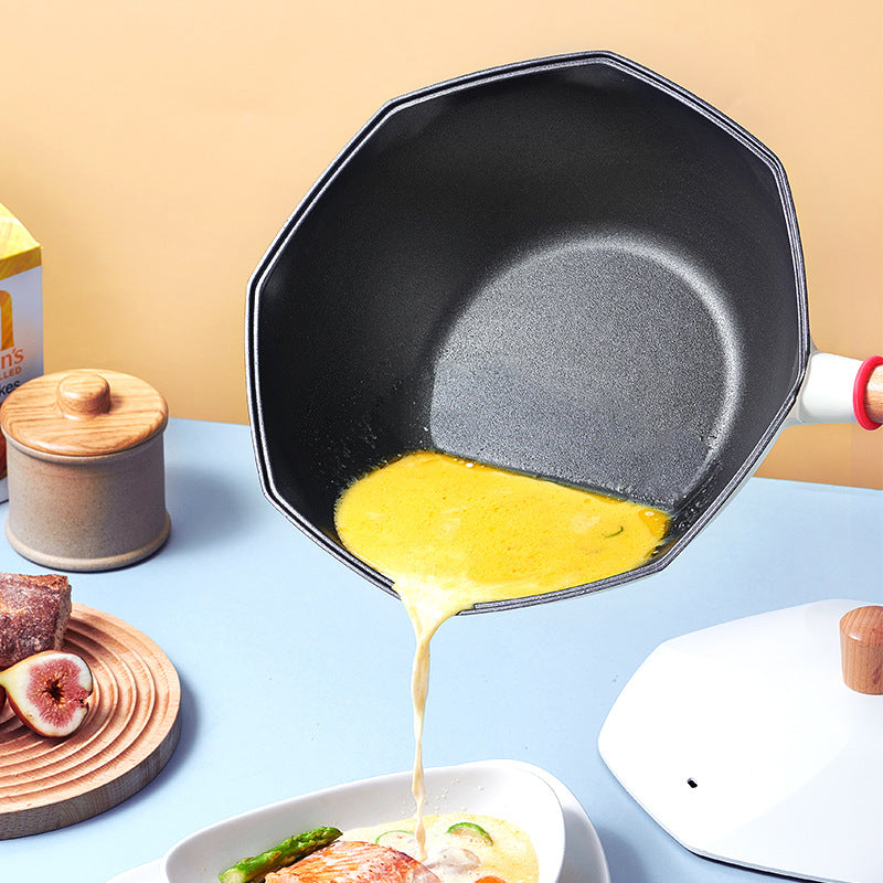 Maifan Stone Non Stick Wok Pan for Household Cooking