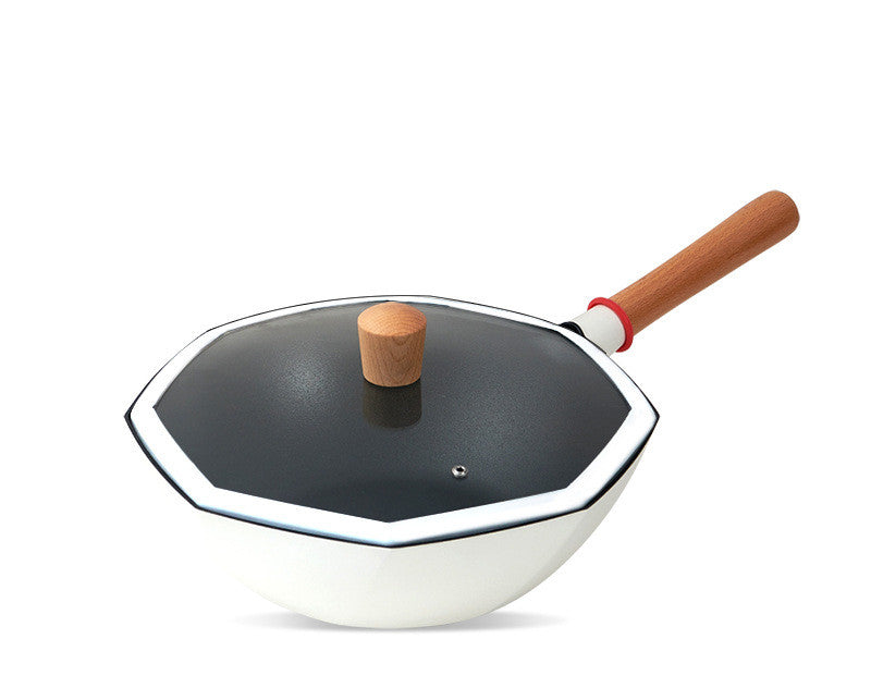 Maifan Stone Non Stick Wok Pan for Household Cooking