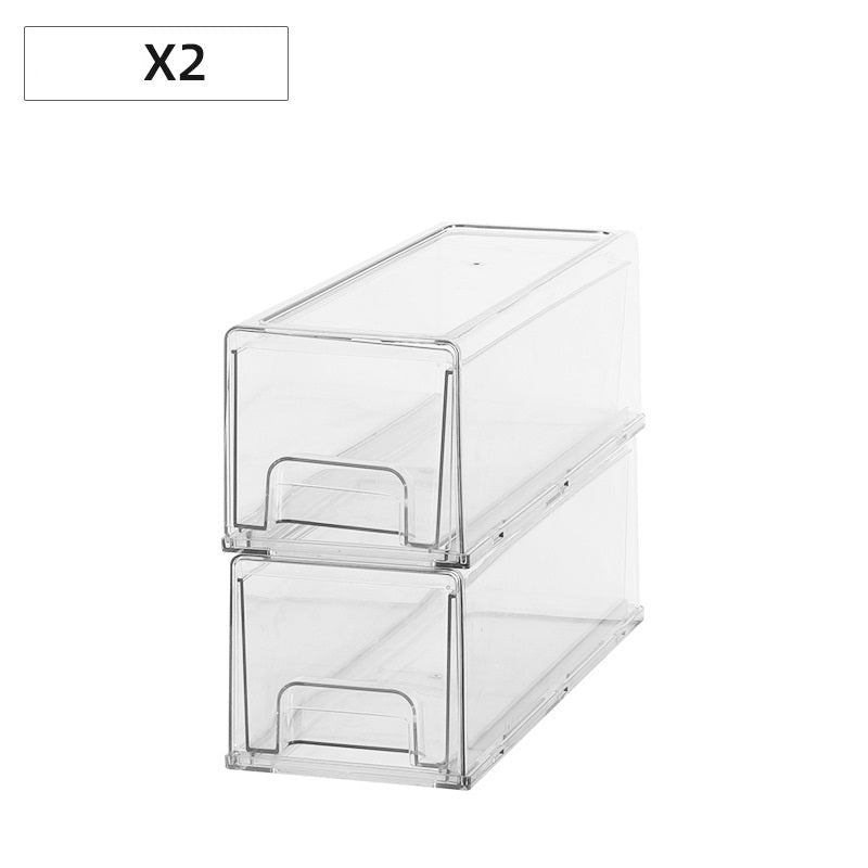 Refrigerator Freezer Storage Box with Egg Holder