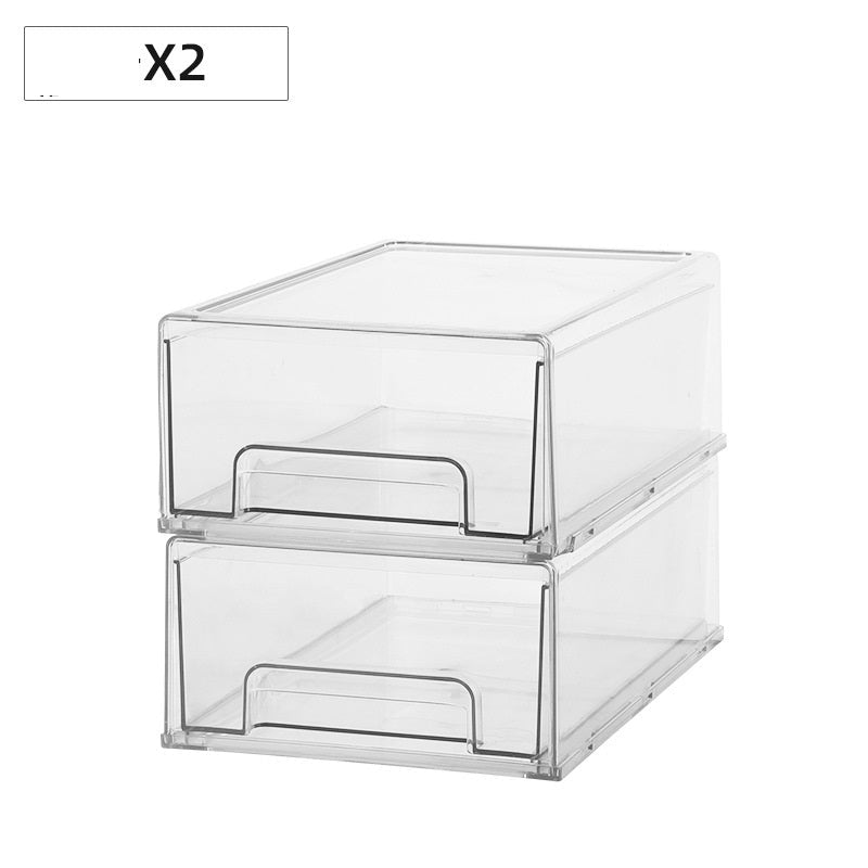 Refrigerator Freezer Storage Box with Egg Holder