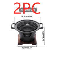 Mini Smokeless Alcohol BBQ Grill for Outdoor and Home Use
