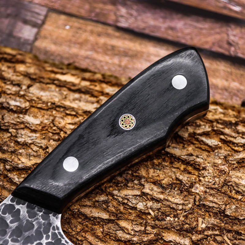 Hand Hammered Stainless Steel Outdoor Kitchen Deboning Knife