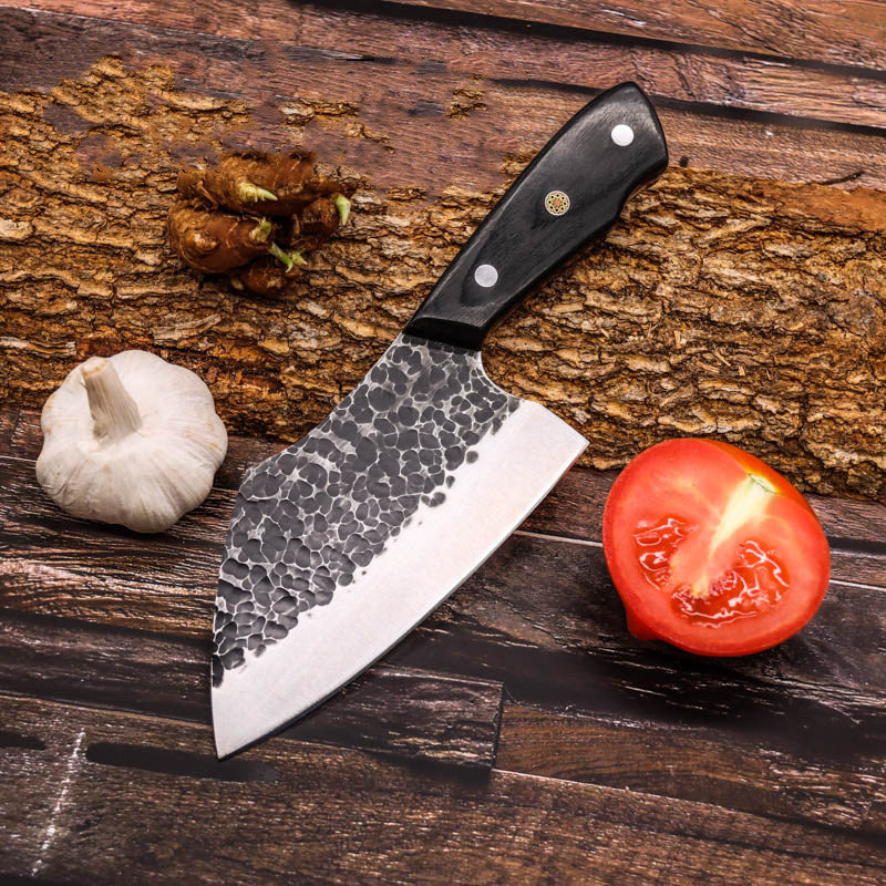 Hand Hammered Stainless Steel Outdoor Kitchen Deboning Knife