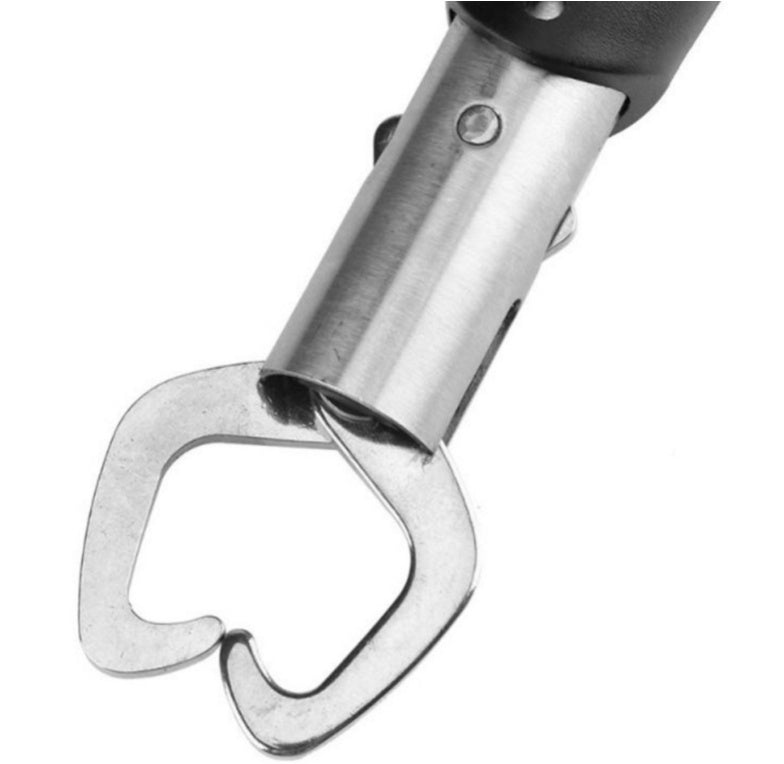 Stainless Steel Fish Tongs Double Buckle Fishing Pliers