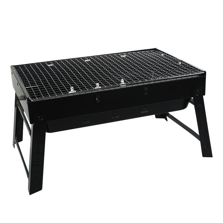 Stainless Steel Folding Charcoal Grill for Skewers