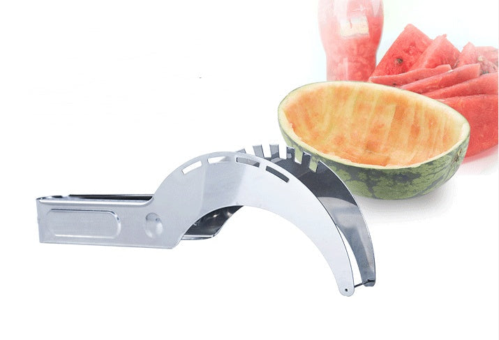 Stainless Steel Fruit Cutter For Watermelon, Melon, And Papaya