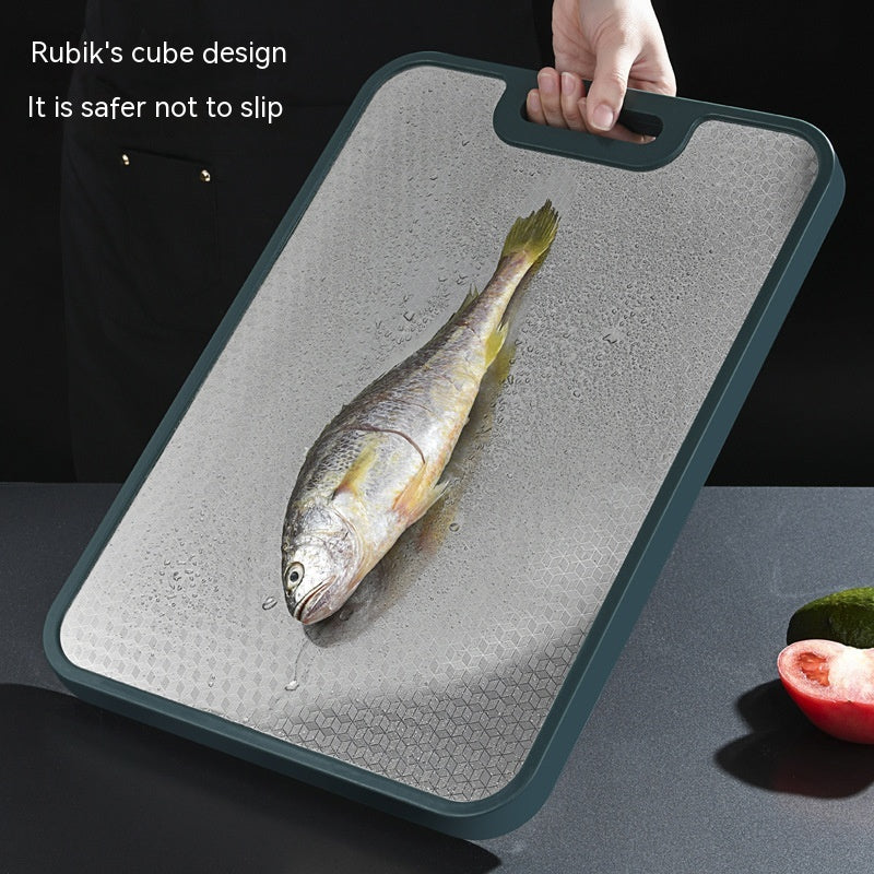 Ebony 304 Stainless Steel Double Sided Cutting Board