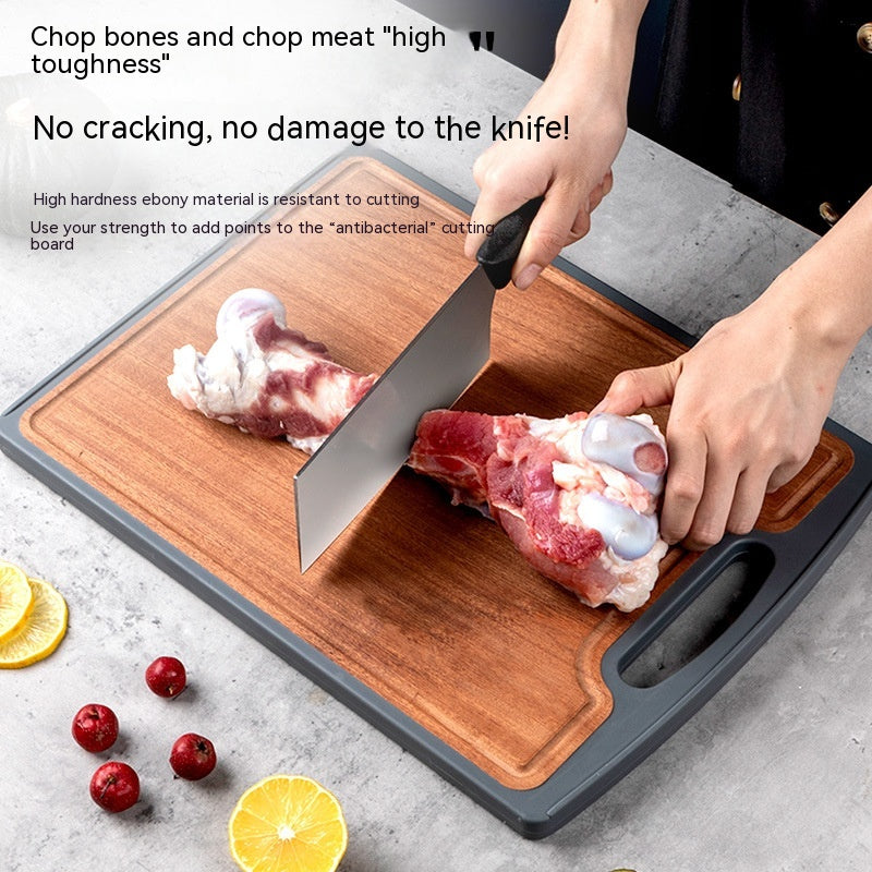 Antibacterial And Mildewproof Stainless Steel Cutting Board Ebony