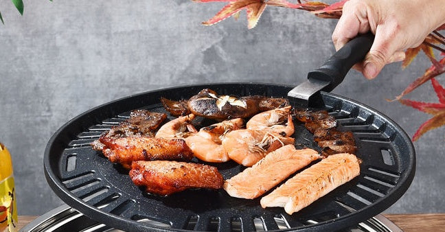 Korean Stainless Steel Charcoal BBQ Grill for Home and Commercial Use