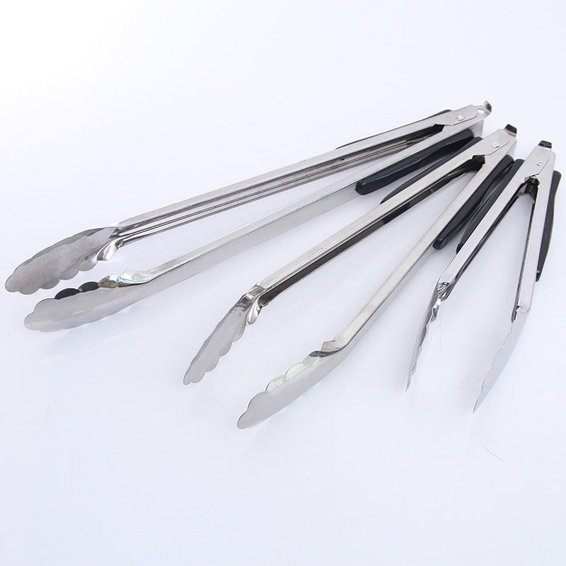 Stainless Steel Barbecue Bread Cake Tongs