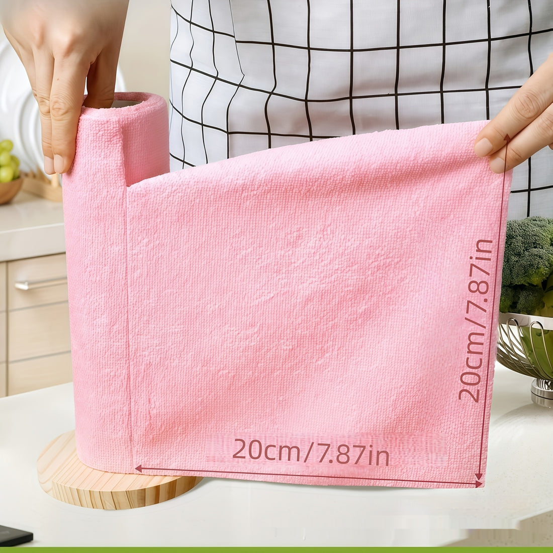 Reusable, Durable, Machine-washable Microfiber Kitchen Towels