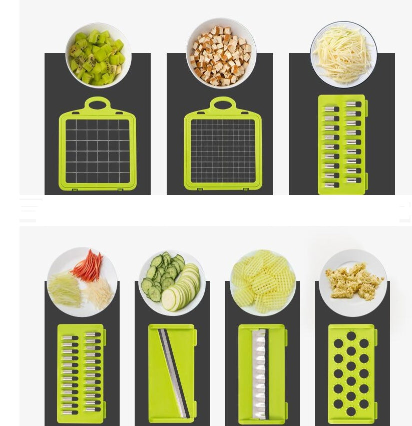Multifunctional Vegetable Cutter for Home Slicing and Dicing