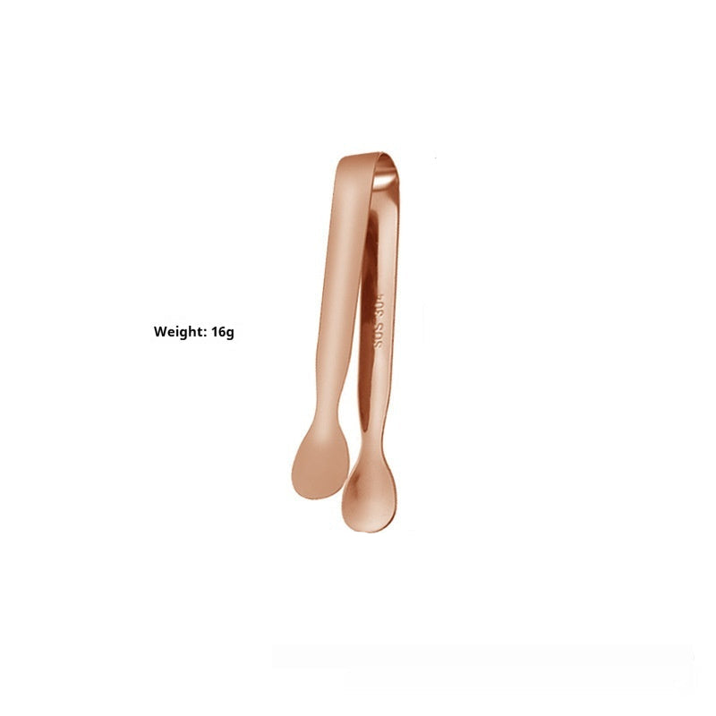 Stainless Steel Sugar Tongs With Thickened Design And No Burrs