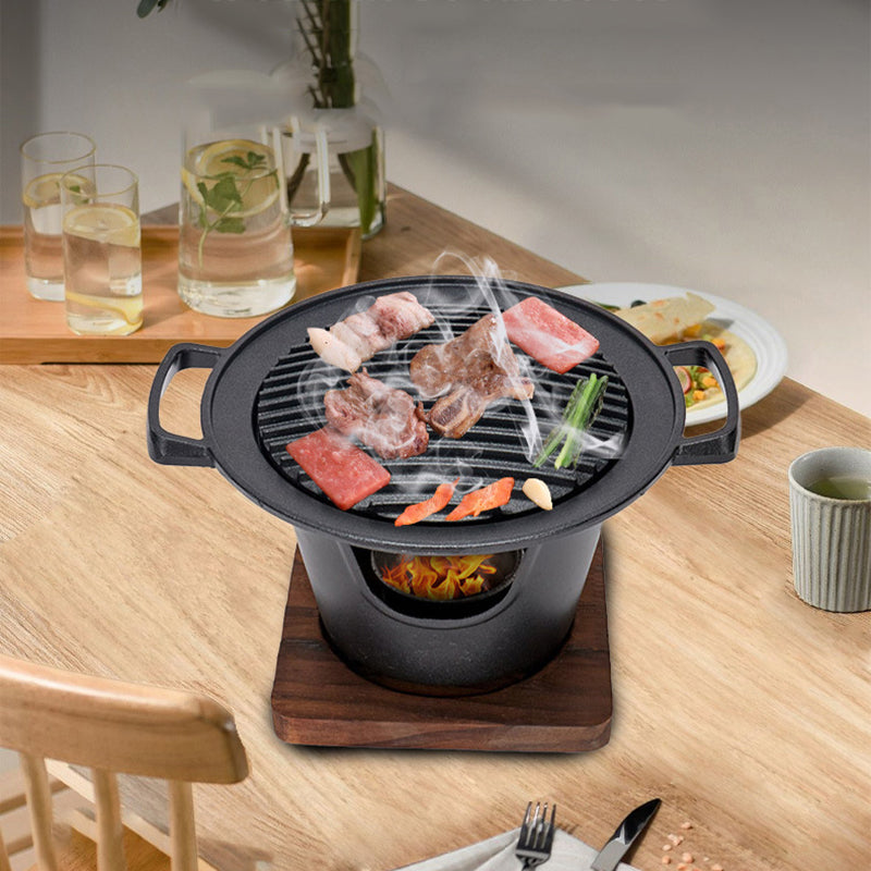 Mini Smokeless Alcohol BBQ Grill for Outdoor and Home Use