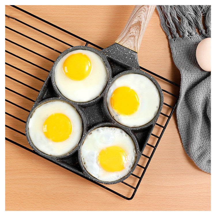 Maifan stone four-hole omelette pan