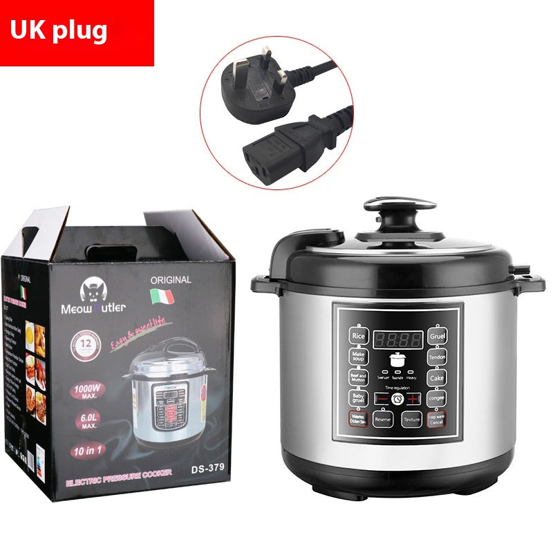 5L Multi Function Intelligent Pressure Cooker for Household Use