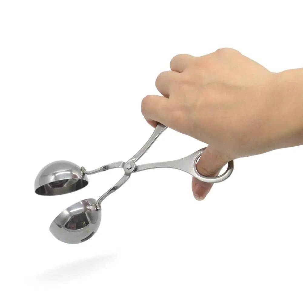 Stainless Steel Meatball Maker Tongs Kitchen Tool