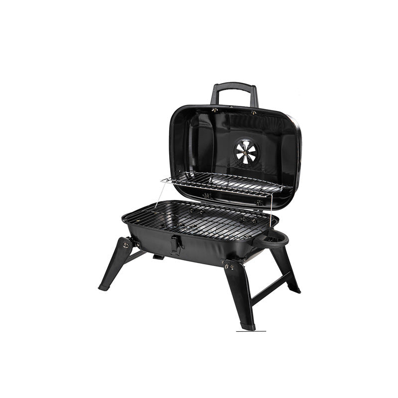 Portable Foldable Small Hamburger Barbecue Grill