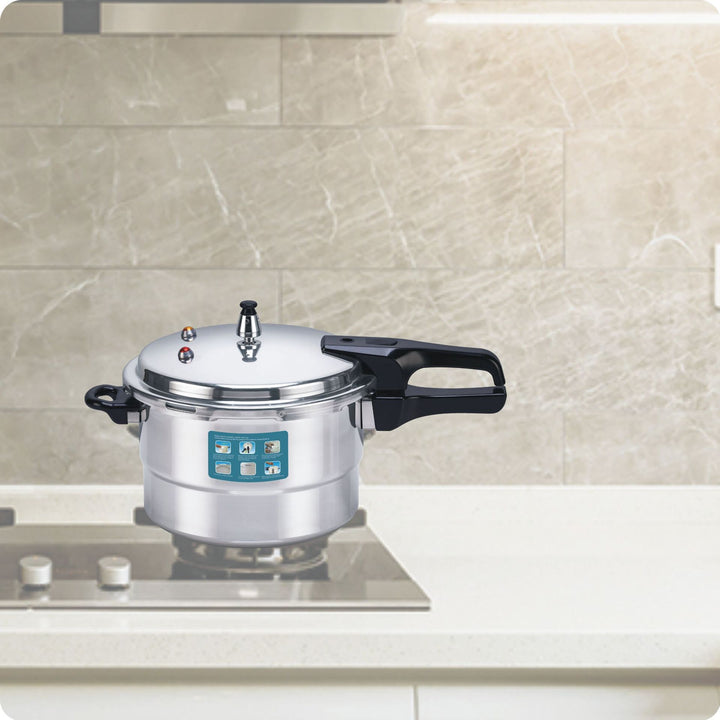 Universal Pressure Cooker for Gas and Induction Use