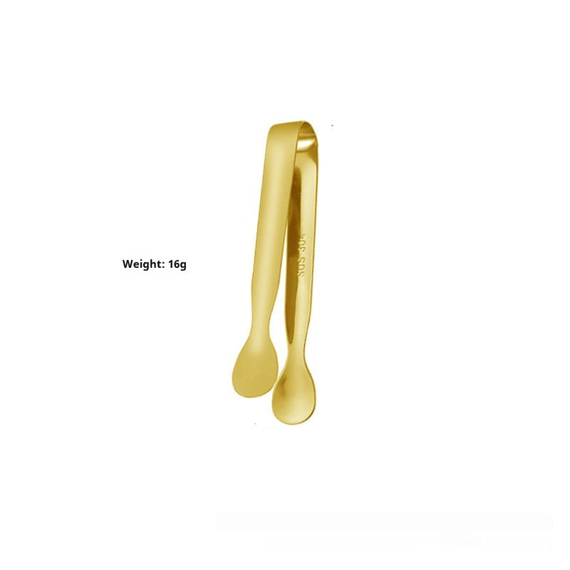 Stainless Steel Sugar Tongs With Thickened Design And No Burrs