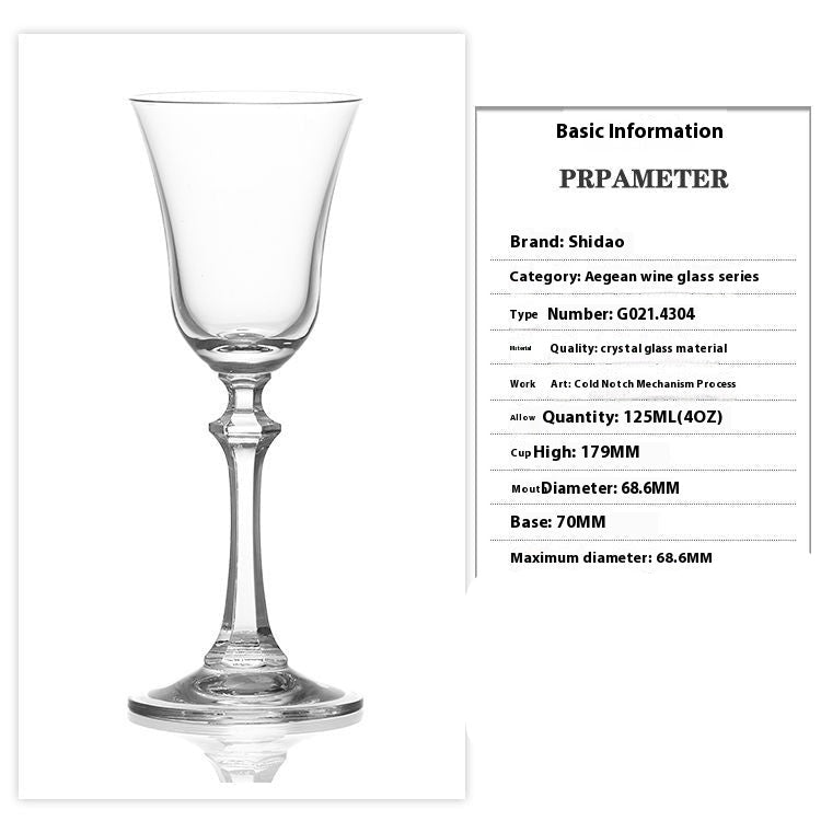 Tulip Dessert Crystal Glass