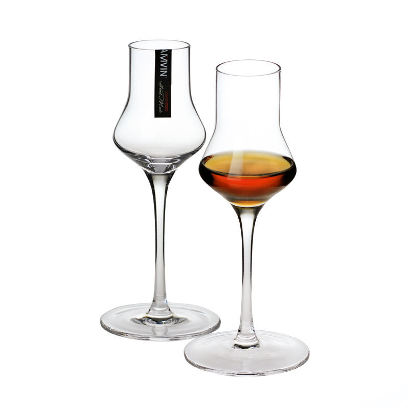 Small TOPIN Tall Crystal Glass