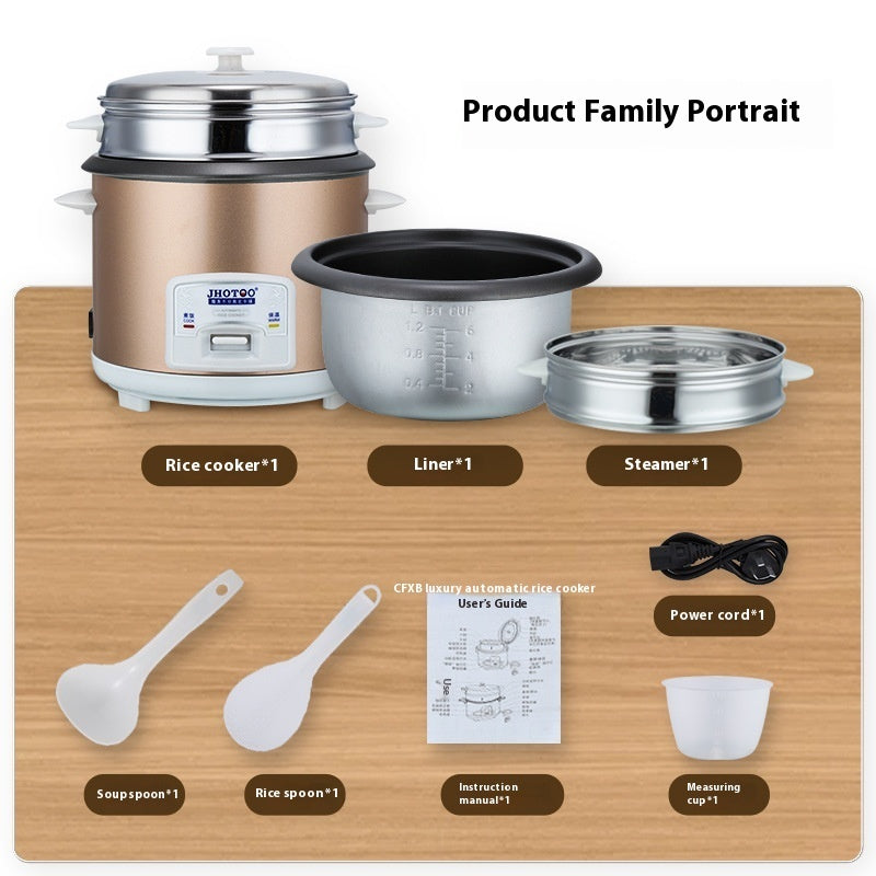 Small Electric Rice Cooker 3L Household Use