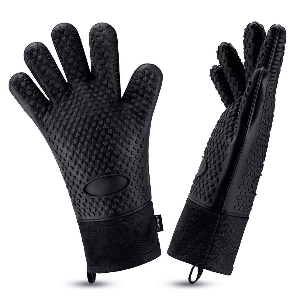 Heat Resistant Non Slip Thickened Oven Mitts Kitchen Gloves