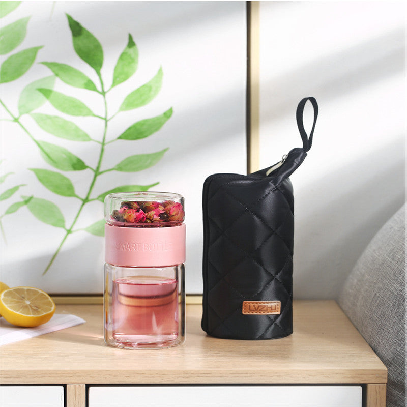 Portable Tea Water Bottle Travel Drinkware