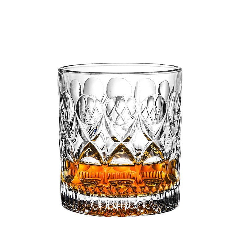 Octagonal Crystal Glass Set