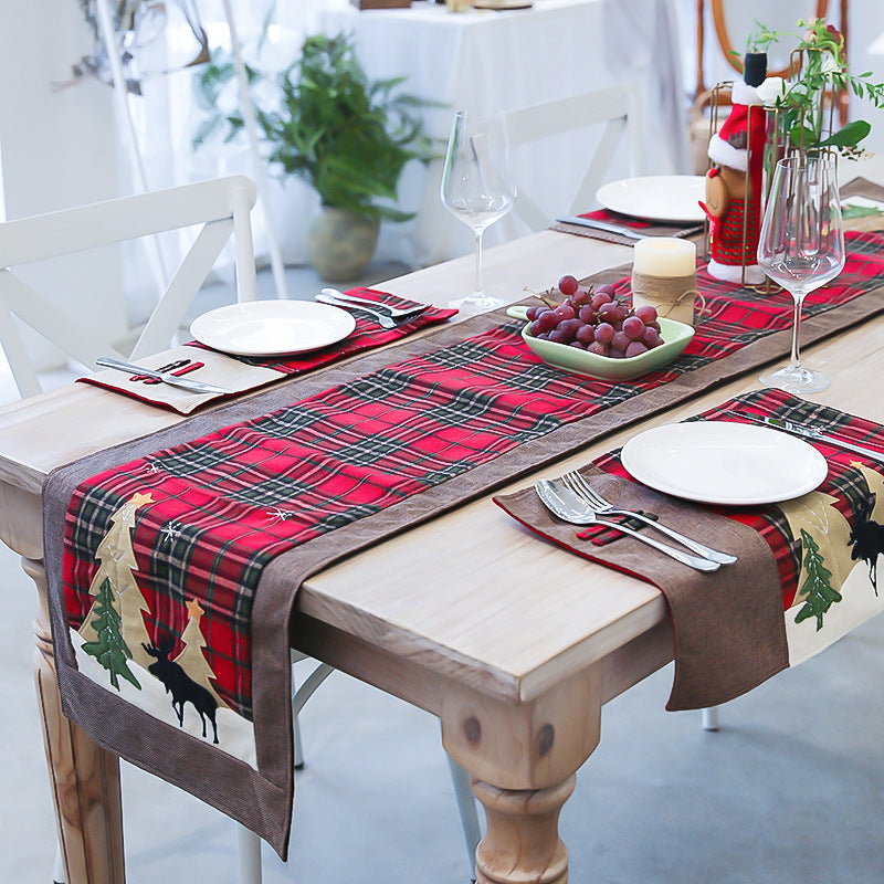 Tea Table Cloth And Table Flag Cover