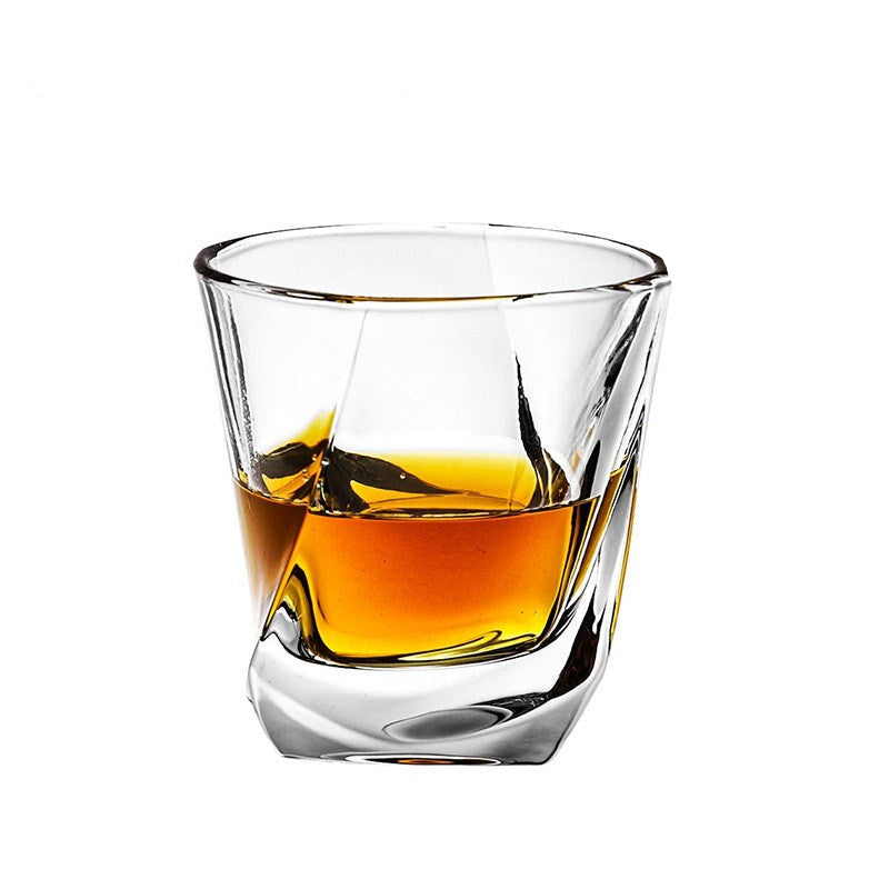 Octagonal Crystal Glass Set
