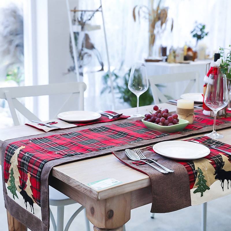 Tea Table Cloth And Table Flag Cover