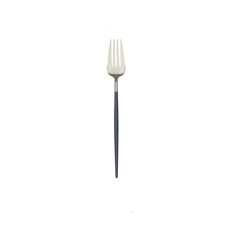 Electroplating Western Tableware Stainless Steel Cutlery Set