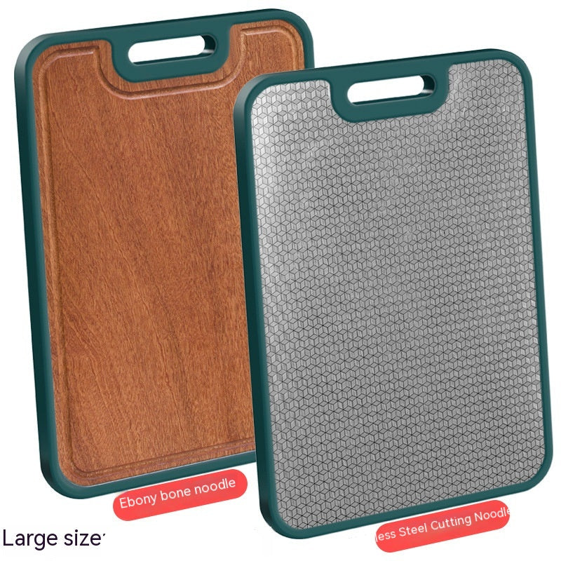 Ebony 304 Stainless Steel Double Sided Cutting Board