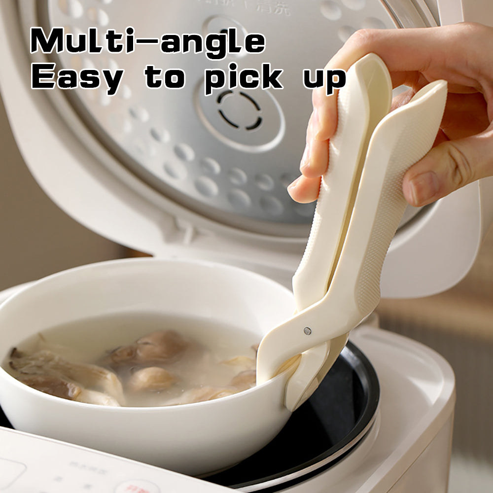 Anti Scald Silicone Stainless Steel Bowl And Plate Gripper