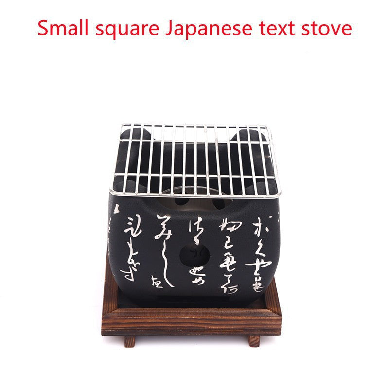 Japanese Mini Smokeless Charcoal Grill for Indoor and Outdoor Use
