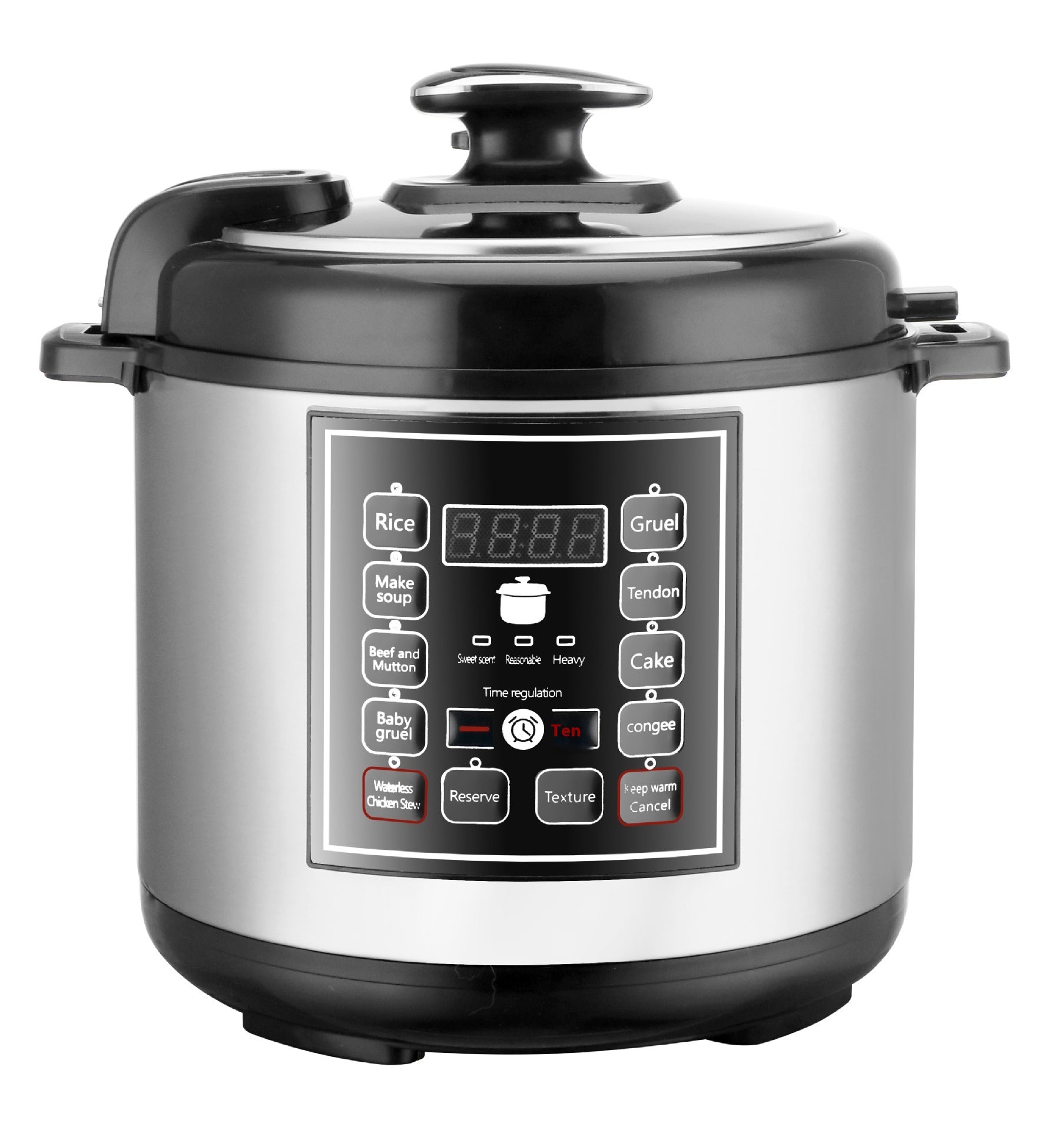 5L Multi Function Intelligent Pressure Cooker for Household Use