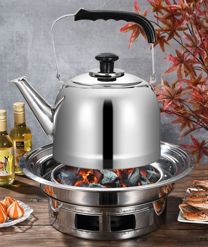 Korean Stainless Steel Charcoal BBQ Grill for Home and Commercial Use