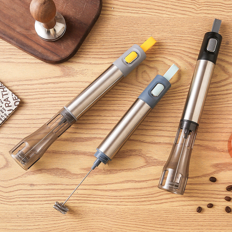 Portable Electric Foam Maker for Kitchen Use