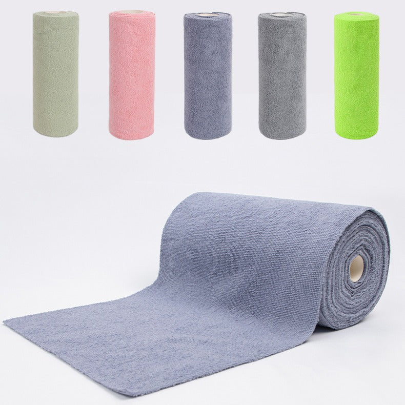 Kitchen Dish Towel Roll Hand Tear Cleaning Cloth