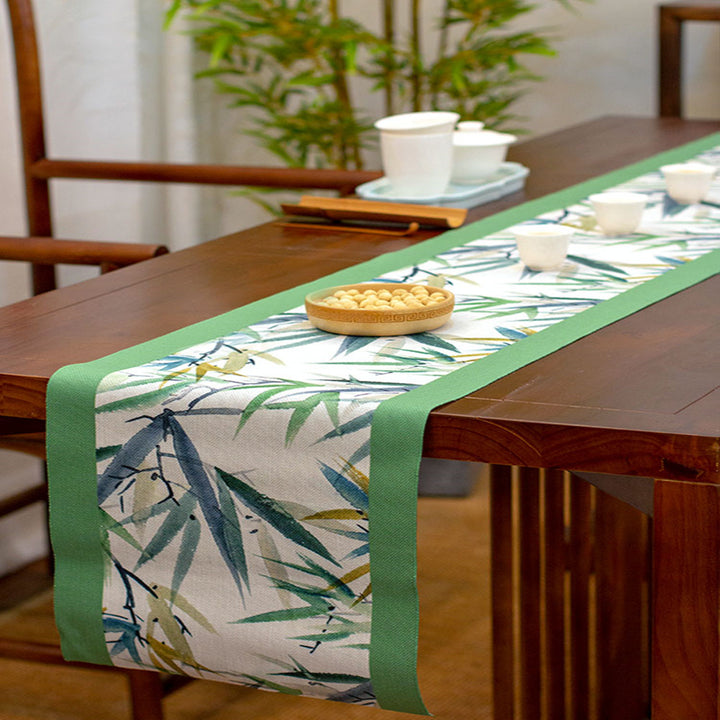 Tea Table Cloth Mat And Table Flag Cover