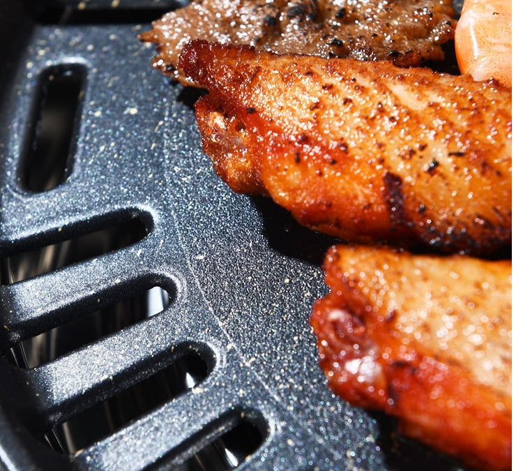 Korean Stainless Steel Charcoal BBQ Grill for Home and Commercial Use